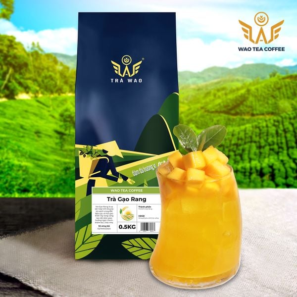  Trà Gạo Rang WAO Genmaicha (1kg) 