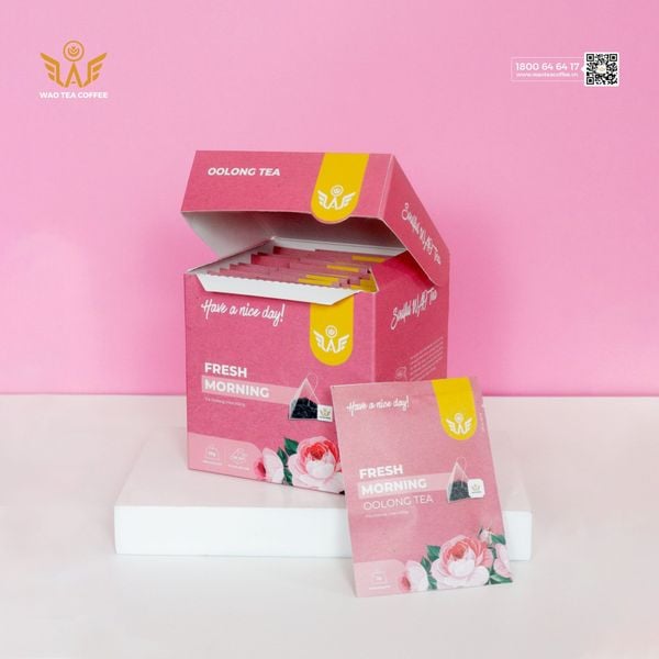  Trà Oolong Tầm Xuân (Fresh Morning Oolong Tea) 