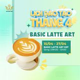 Khóa Học Basic Latte Art 
