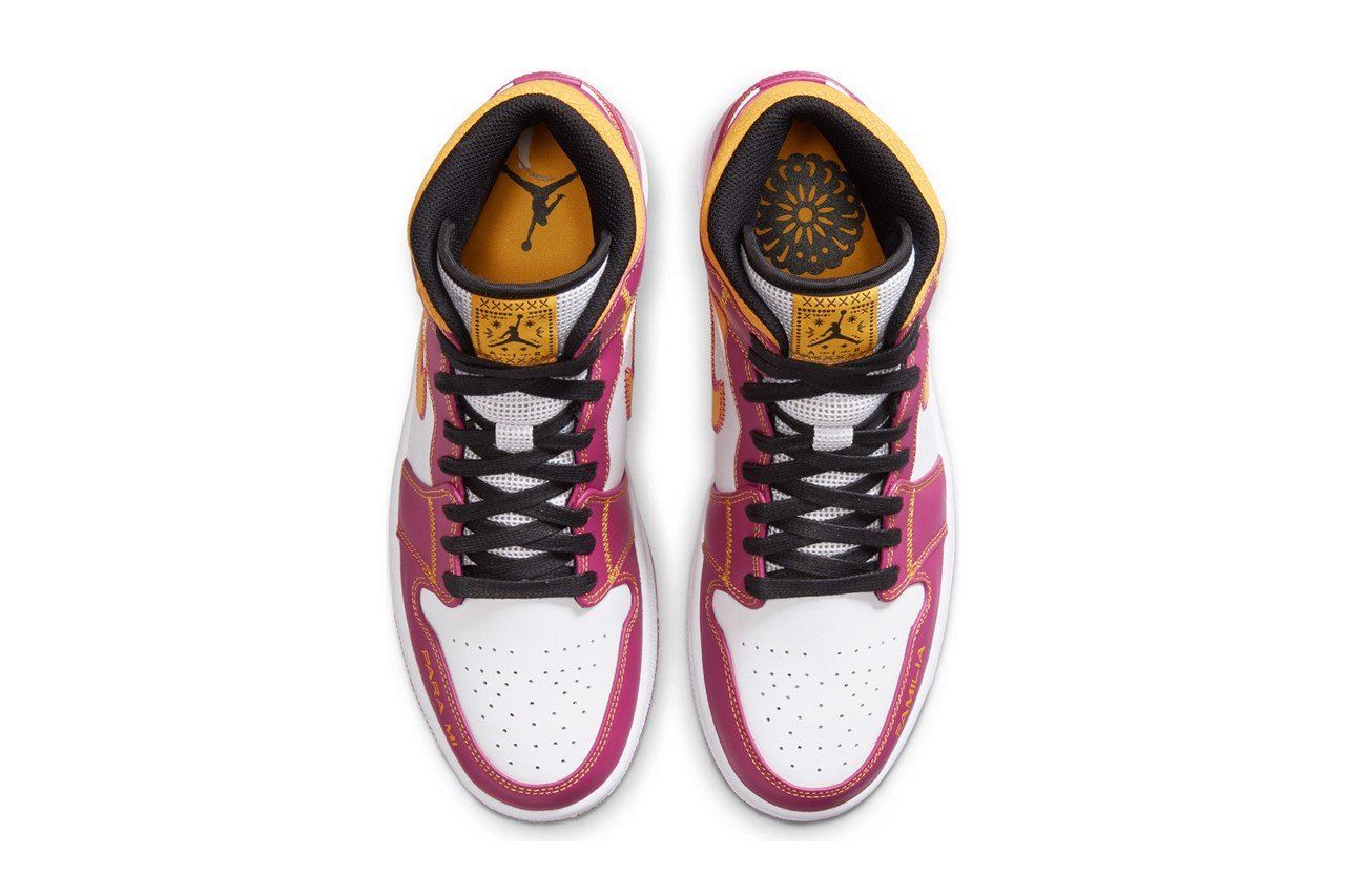  Air Jordan 1 Mid Dia De Muertos ‘Day of The Dead’ 