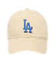  MLB Rookie Ball Cap LA Beige 