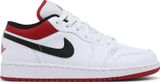  Air Jordan 1 Low GS "White Gym Red" 