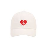  MLB HEART FRONT LOGO UNSTRUCTURED BALL CAP LA DODGERS 