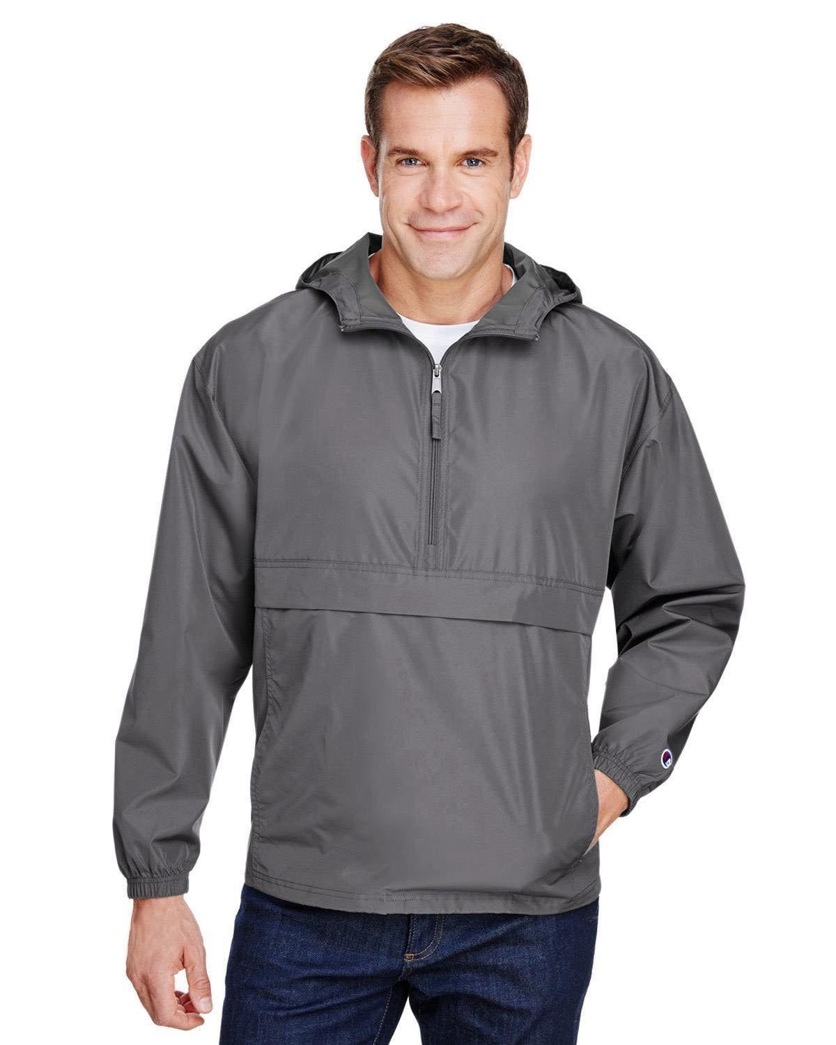  Champion Packable Jacket sliver Basic 