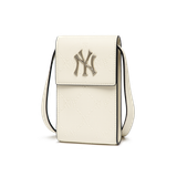  TÚI MLB MONOGRAM DIAMOND EMBO CELL PHONE CROSS BAG NEW YORK YANKEES 3ACRH041N-50CRS 