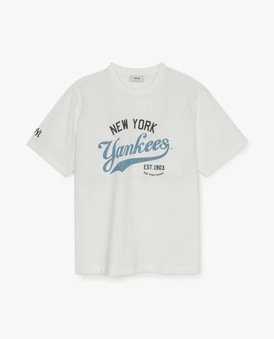  Tee MLB Varsity Vintage White 