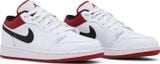  Air Jordan 1 Low GS "White Gym Red" 