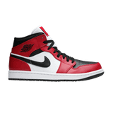  Air Jordan 1 Mid Chicago Toe 