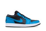  Air Jordan 1 Low Laser Blue Black 