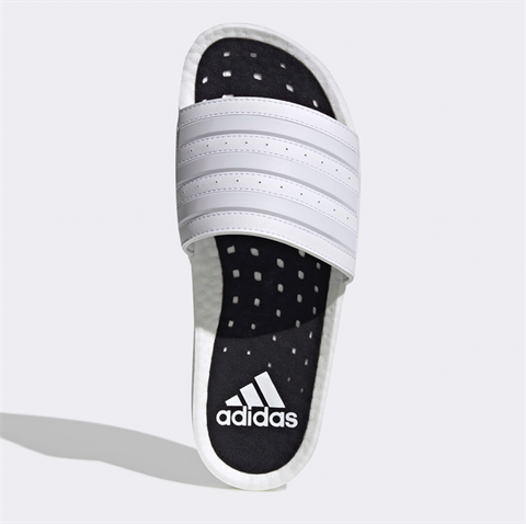  Adidas Adilette Boost Cloud White Core Black 