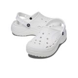  Crcos Baya platform clog all white 
