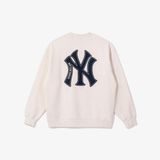  Sweater NEW ERA x MLB Basic Logo New York Yankees Oatmeal 