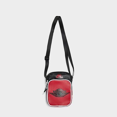 Jordan Wings Festival Bag Red Black H2sneaker