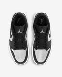  Air Jordan 1 Low SE Black Metallic Silver 