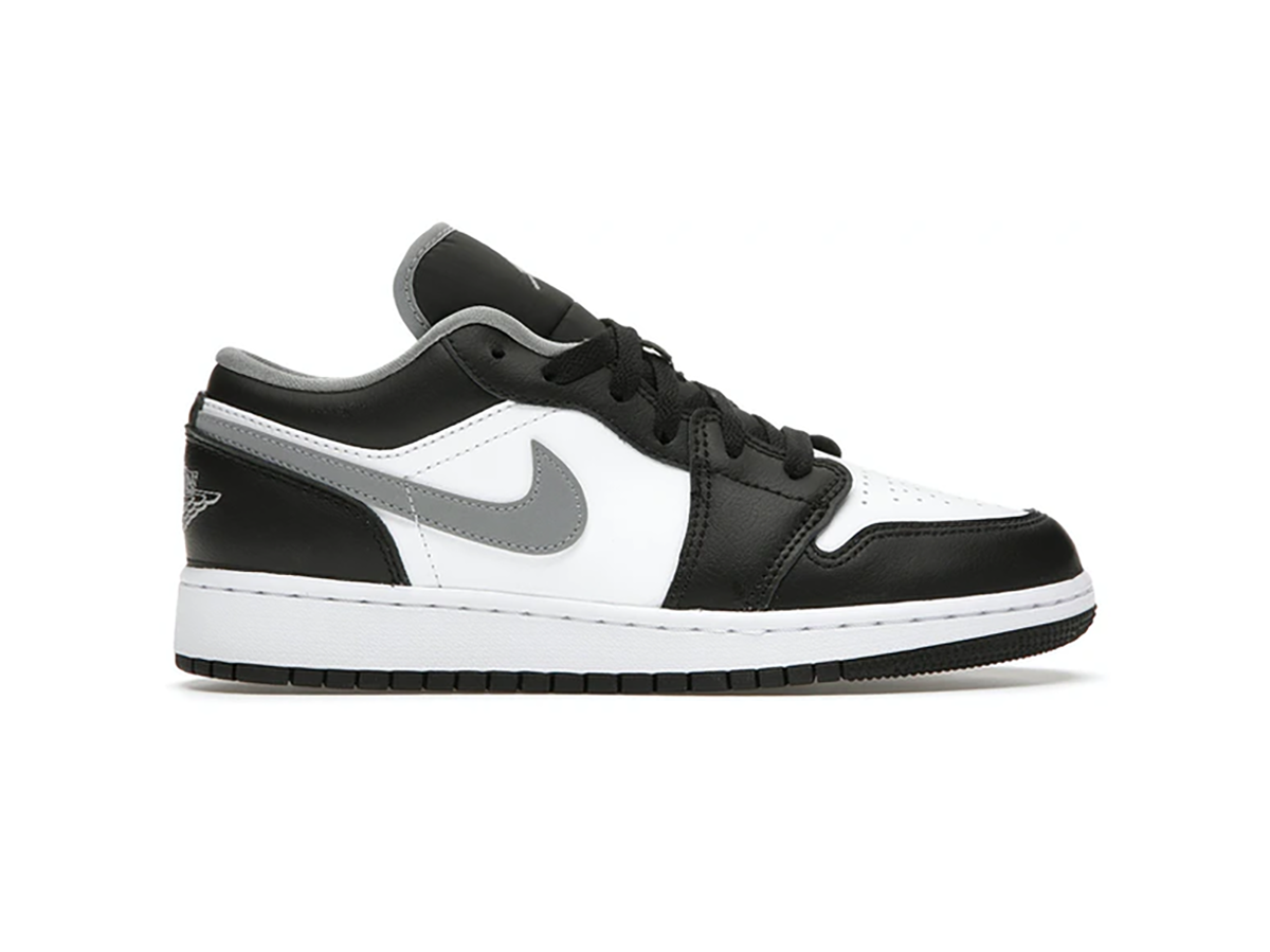 jordan 1 lows black white grey