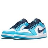  Air Jordan 1s low UNC 