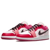  Air Jordan 1 Low GS White Pinksicle 