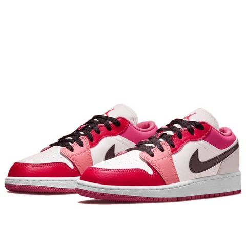 Air Jordan 1 Low GS White Pinksicle 