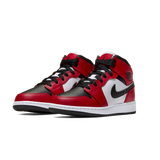  Air Jordan 1 Mid Chicago Toe 