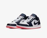  Air Jordan 1 Retro Low ‘Obsidian Ember Glow’ 553558-481 