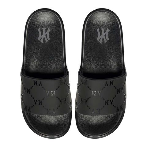  MLB Slide Chunky Dia Monogram NY – Black 