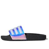 Adilette black hologram BLACK HOLOGRAM 