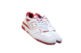 New Balance 550 White Red Suede 