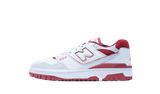  New Balance 550 White Red Suede 