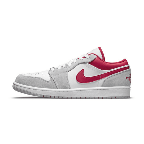  Air Jordan 1 Low SE "Light Smoke Grey Gym Red" 