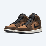  Air Jordan 1 Mid SE ‘Dark Chocolate’ 