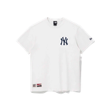  Tee New York Yankees Off White 