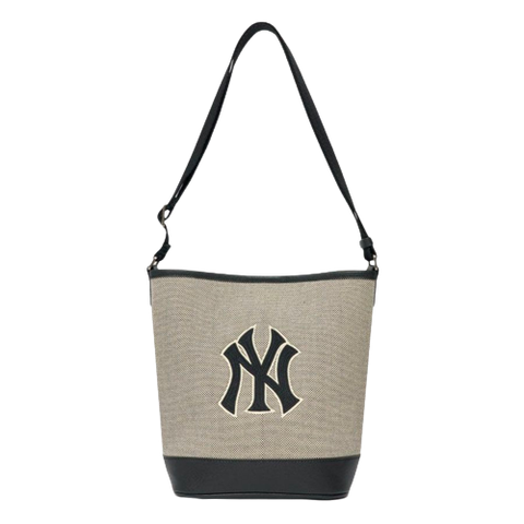  MLB Basic Big Logo Canvas Bucket Bag NY 