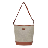  MLB Basic Big Logo Canvas Bucket Bag Boston 