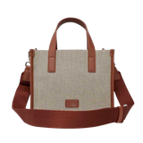  MLB Basic Big Logo Canvas Small Tote Bag Boston 