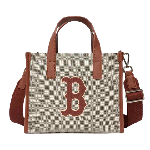 MLB Basic Big Logo Canvas Small Tote Bag Boston – H2sneaker