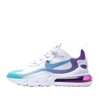  Air Max 270 React Gradient Shift White Blue Purple 