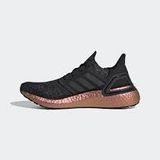  UltraBoost 20 Black Signal Pink 