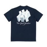  Tee New York Yankees MLB 3D Navy Short Sleeves 