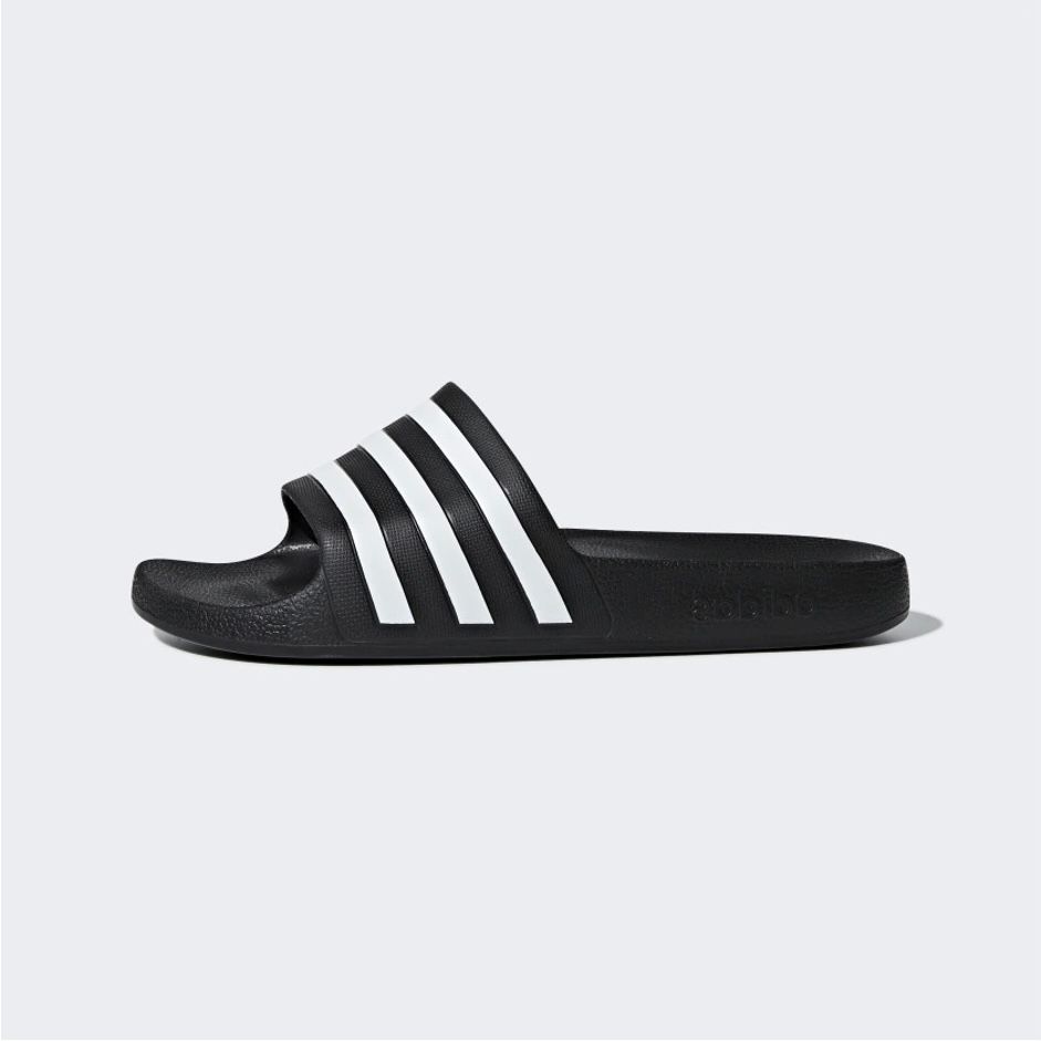  Adidas Aqua slides 'White Stripes' 