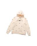  Hoodie newera mini logo beige 