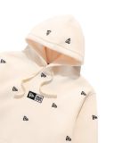 Hoodie newera mini logo beige 