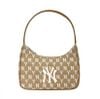  MLB Monogram Embossed Hobo Bag 