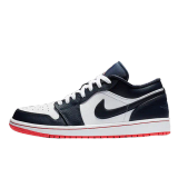  Air Jordan 1 Retro Low ‘Obsidian Ember Glow’ 553558-481 