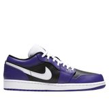  Air Jordan 1 Low Court Purple Black 