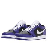  Air Jordan 1 Low Court Purple Black 