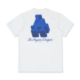  Tee New Era 3D Los Angeles Dodgers White 
