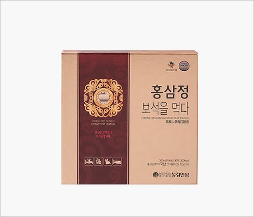  Tinh Chất Hồng Sâm và Trái Cây  (Korean Red Ginseng Jewerly Stick) 10ml x 30 gói 