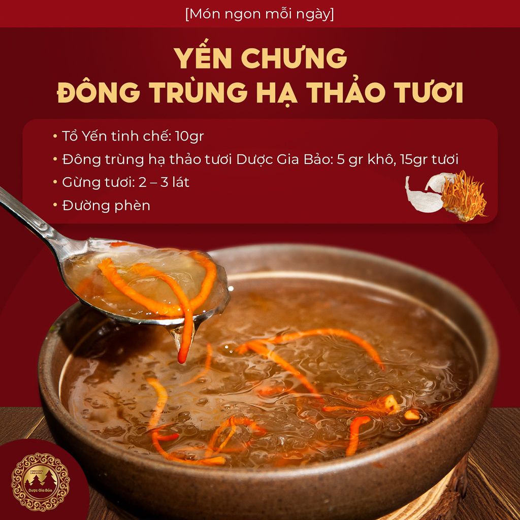  Đông Trùng Hạ Thảo Tươi 