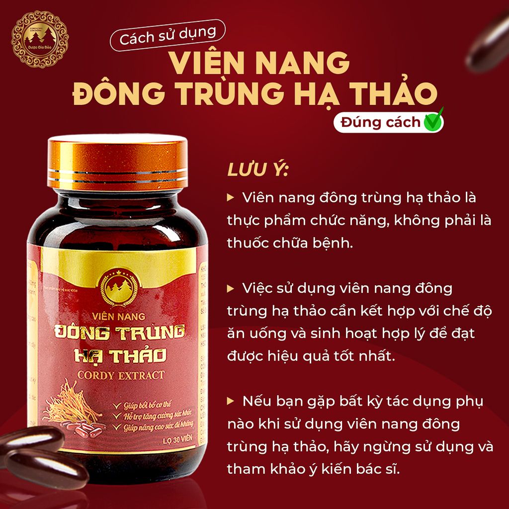  Viên Nang Đông Trùng Hạ Thảo 