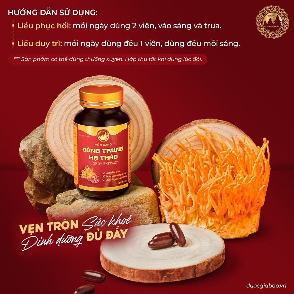  Viên Nang Đông Trùng Hạ Thảo 
